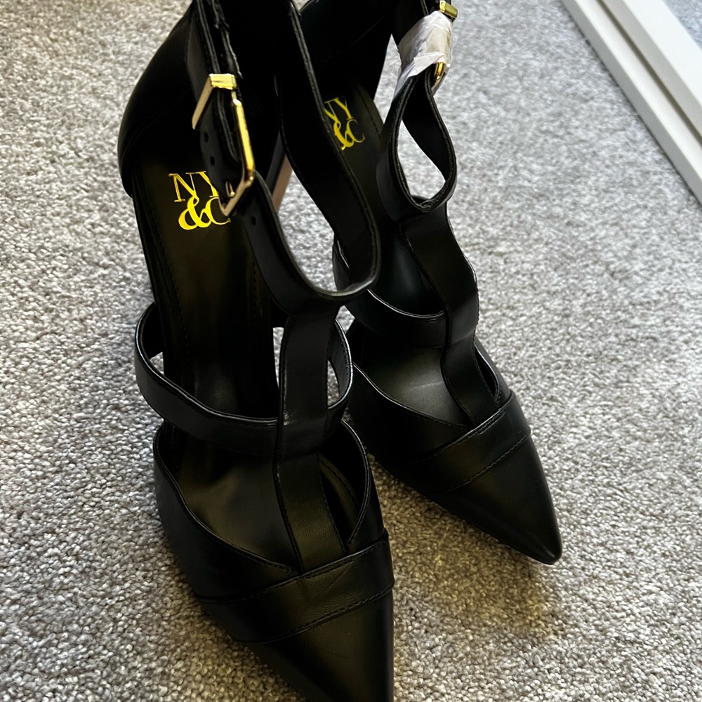Black heels